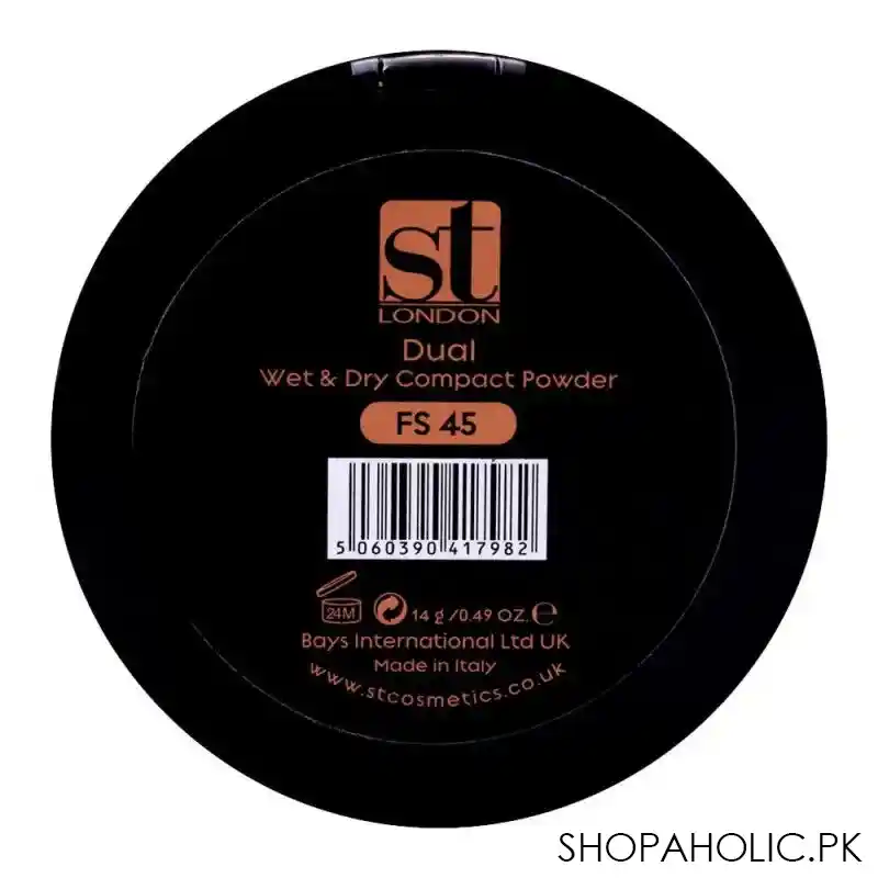 st london dual wet & dry compact powder, fs 45, spf 15, with vitamin e image3