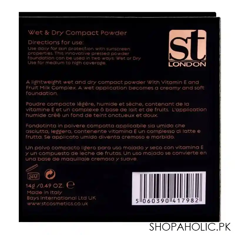 st london dual wet & dry compact powder, fs 45, spf 15, with vitamin e image5