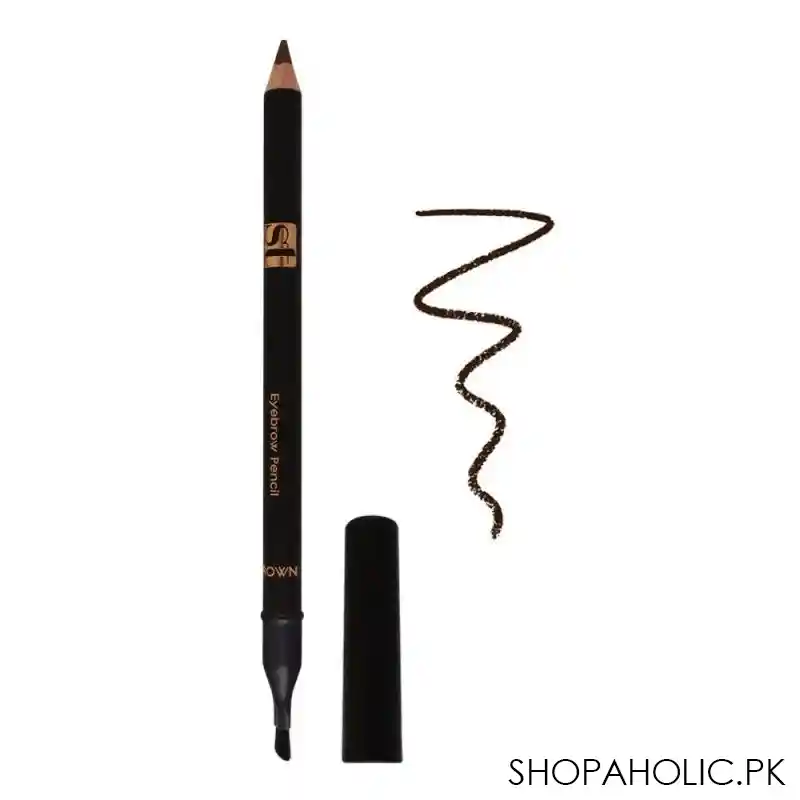 st london eyebrow pencil black brown main image