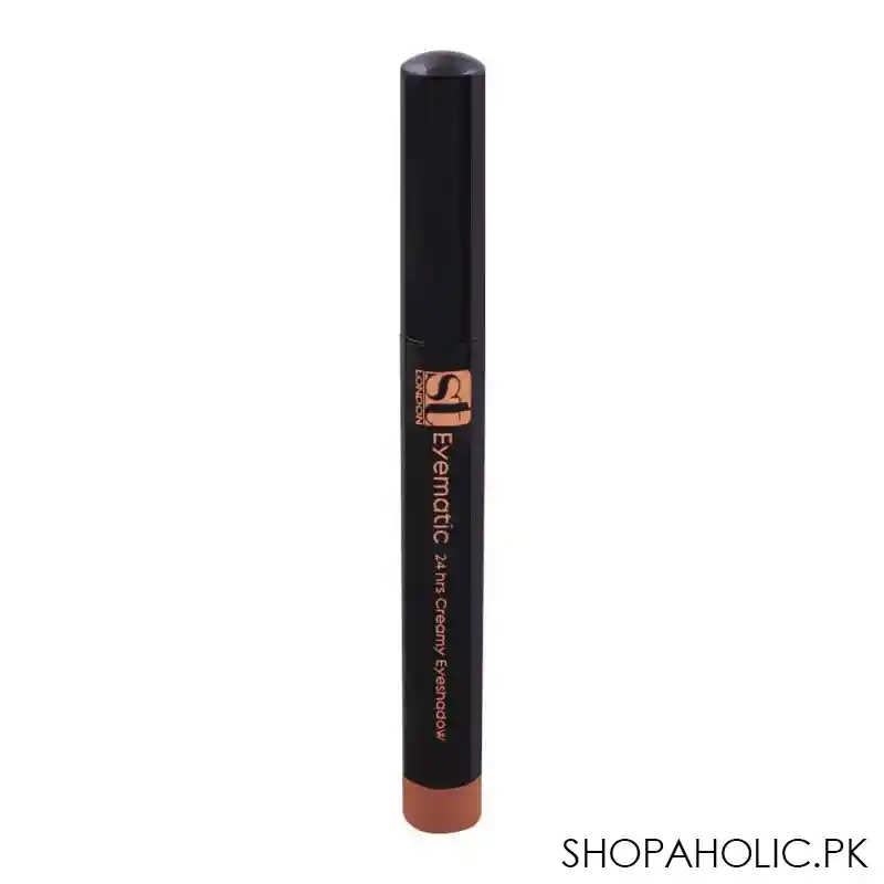 st london eyematic 24hrs creamy eyeshadow, bronze image2