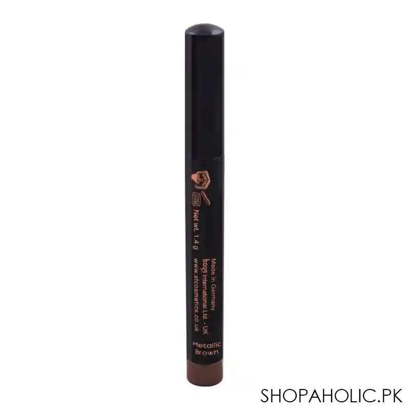 st london eyematic 24hrs creamy eyeshadow, metallic brown image3