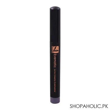st london eyematic 24hrs creamy eyeshadow, silver grey image2