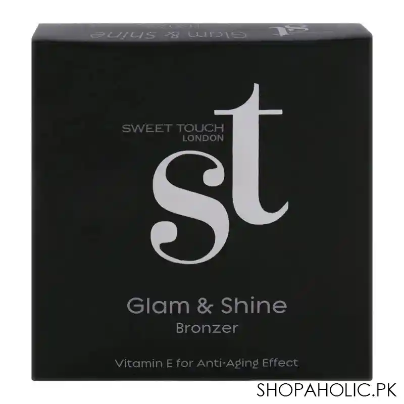 st london glam & shine bronzer, bronzed image4