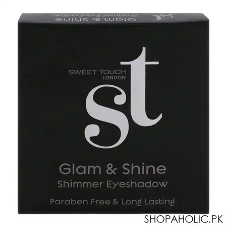 st london glam & shine shimmer eyeshadow, bronze, paraben free & long lasting image4
