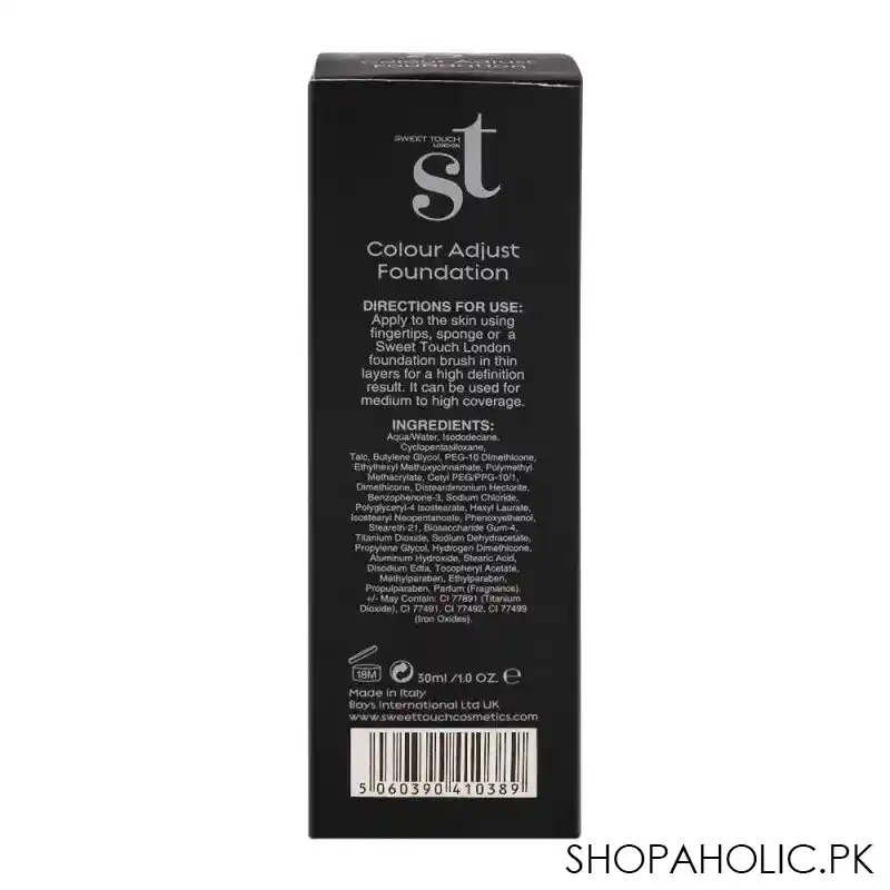 st london high coverage colour adjust foundation, hc 132, spf 15, light texture image3