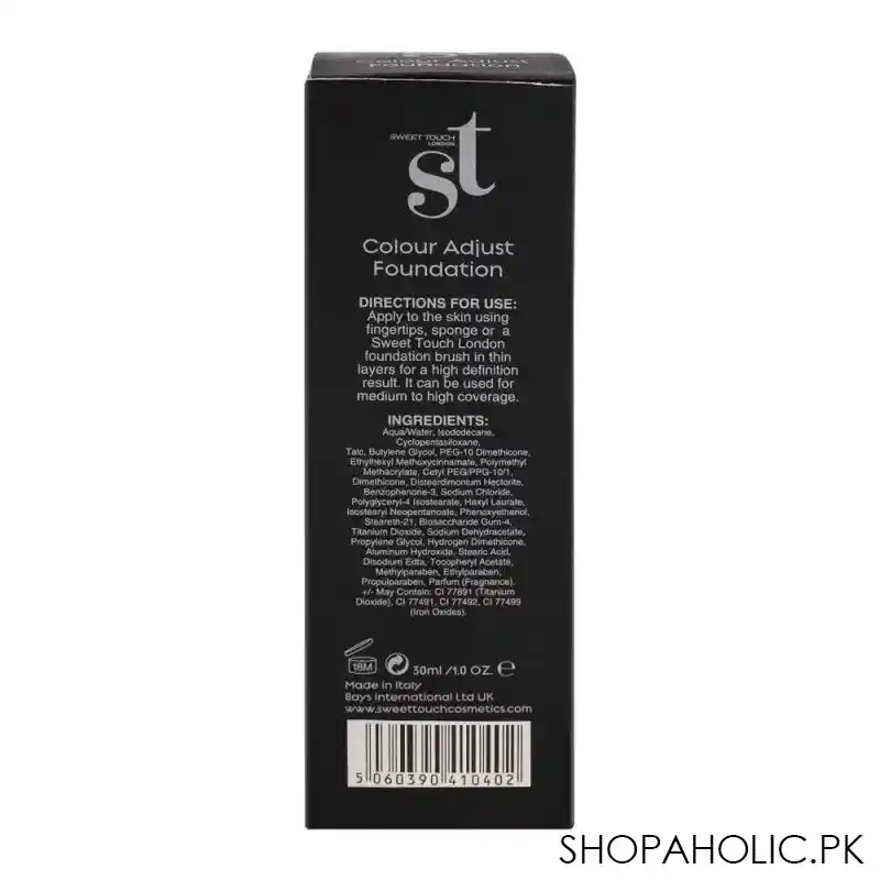 st london high coverage colour adjust foundation, hc 134, spf 15, light texture image3