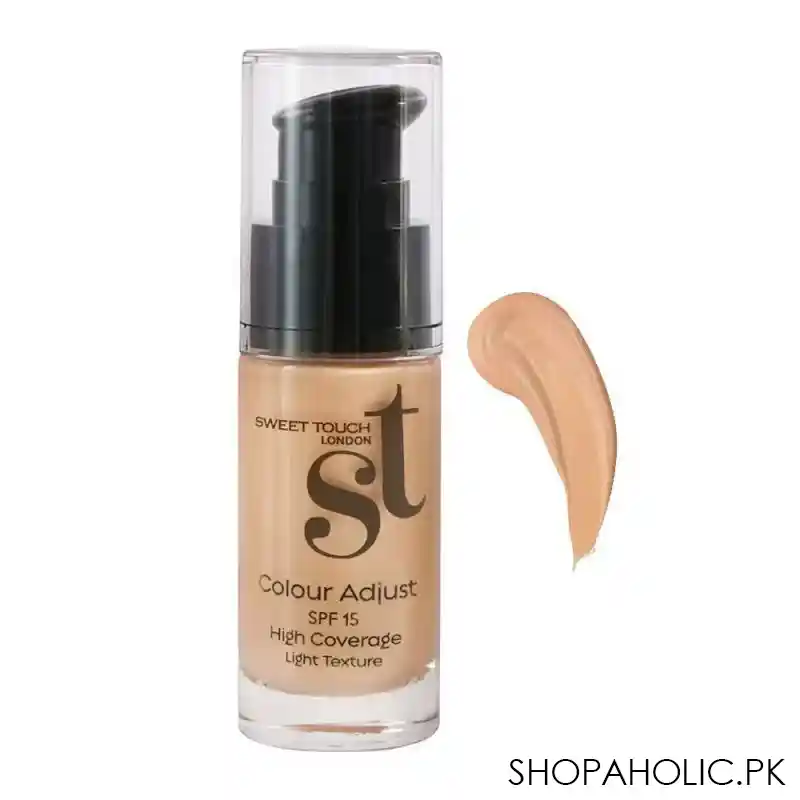 st london high coverage colour adjust foundation, hc 134, spf 15, light texture main image