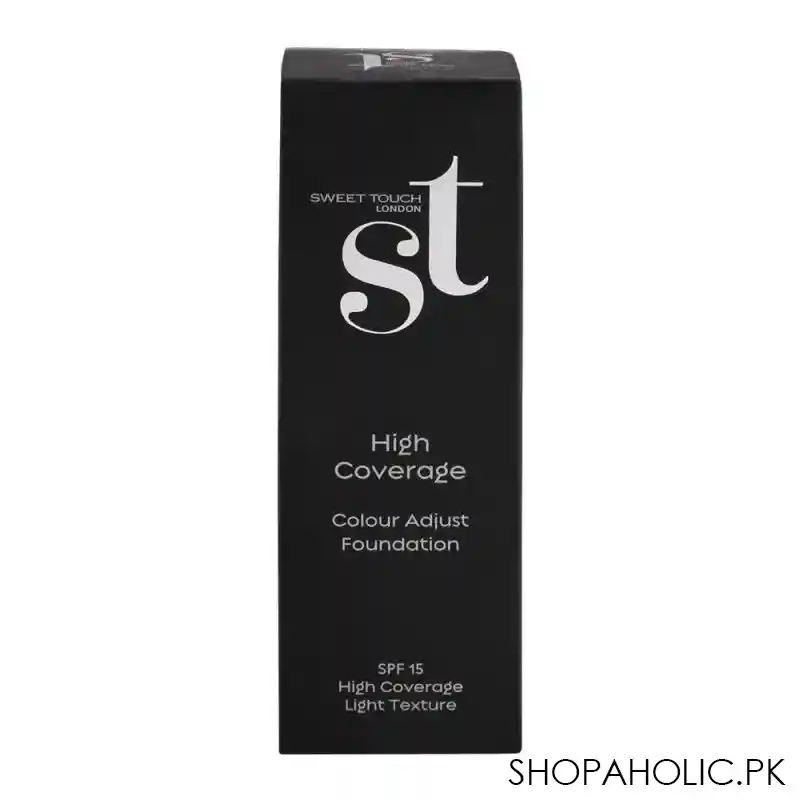 st london high coverage colour adjust foundation, hc 135, spf 15, light texture image2