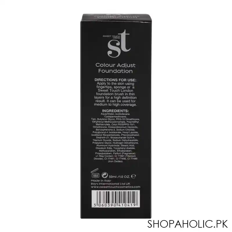 st london high coverage colour adjust foundation, hc 135, spf 15, light texture image3