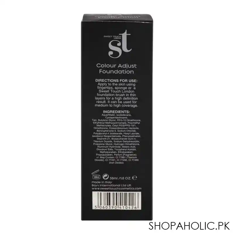 st london high coverage colour adjust foundation, hc 136, spf 15, light texture image3