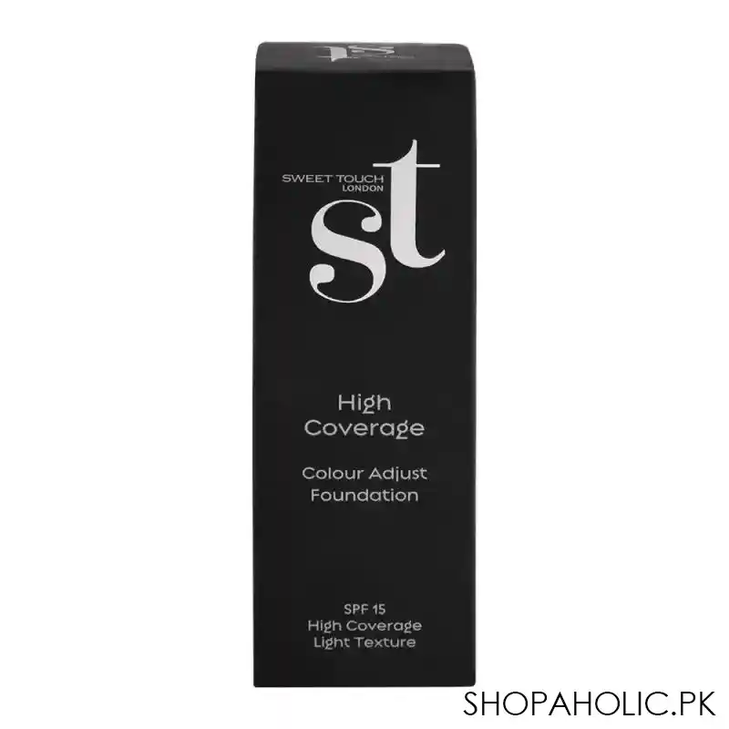 st london high coverage colour adjust foundation, hc 137, spf 15, light texture image2