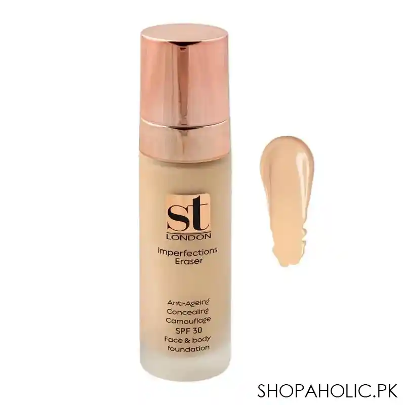 st london imperfection eraser face & body foundation, spf 30, je 02, all skin types main image