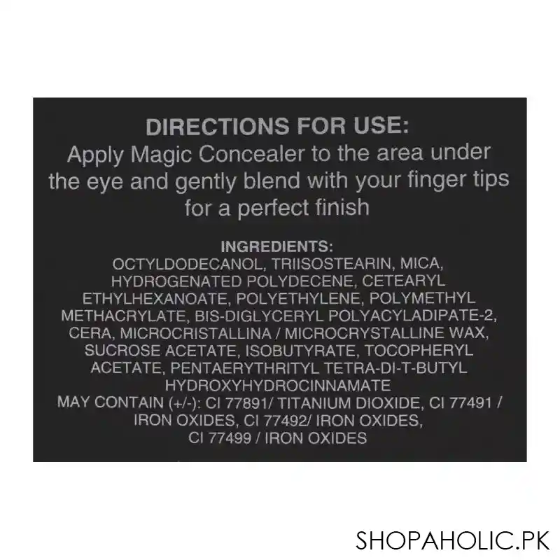 st london magic concealer, long staying power, chestnut 33 image4