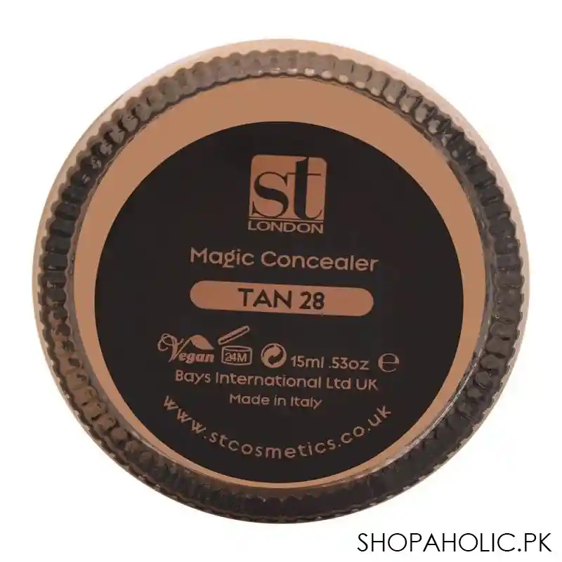 st london magic concealer, matte high coverage, tan 28 image2