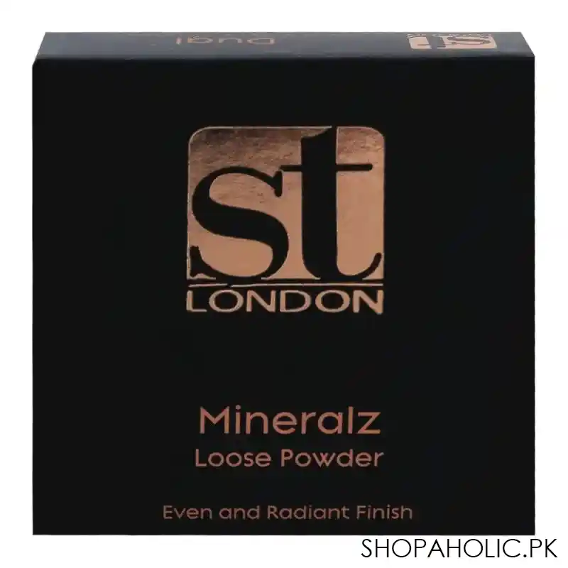 st london mineralz loose powder, beige, even and radiant finish image3