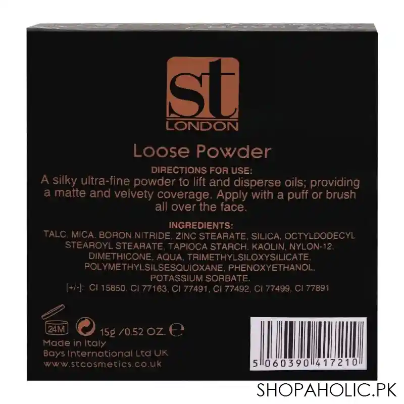 st london mineralz loose powder, beige, even and radiant finish image4