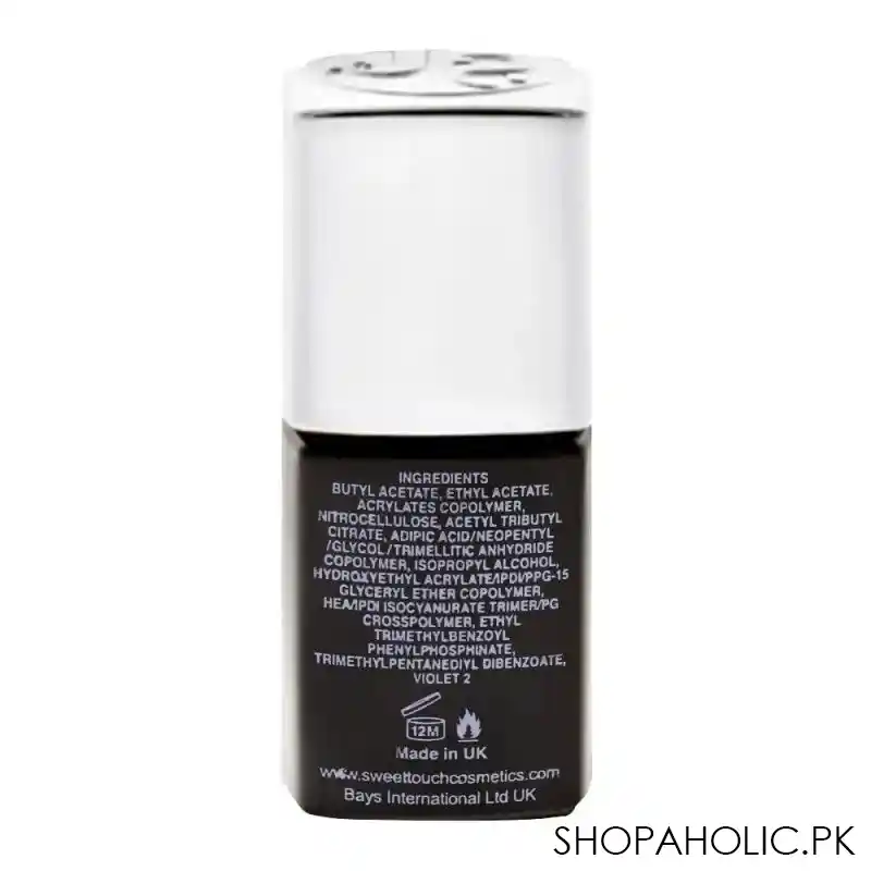 st london nail treatment, st092, uv top coat image2