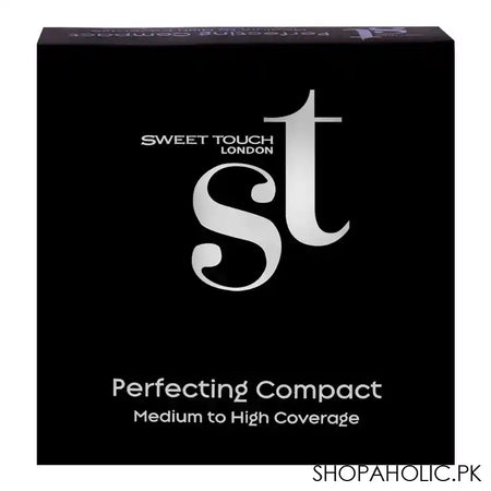 ST London Perfecting Compact Powder, Cinnamon 004, Medium to High Coverage - Image 4