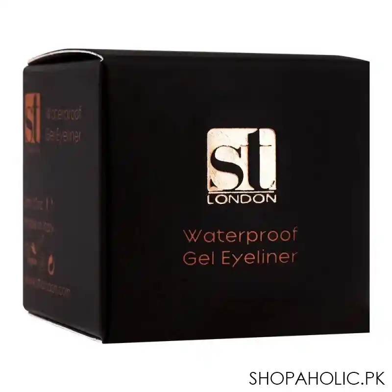 st london waterproof gel eye liner, white image3