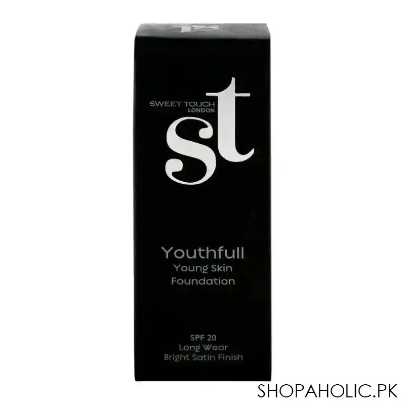 st london youthfull young skin matte foundation, spf 20, ys 05, long wear image2