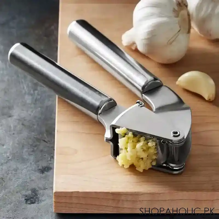 stainless steel garlic press image3