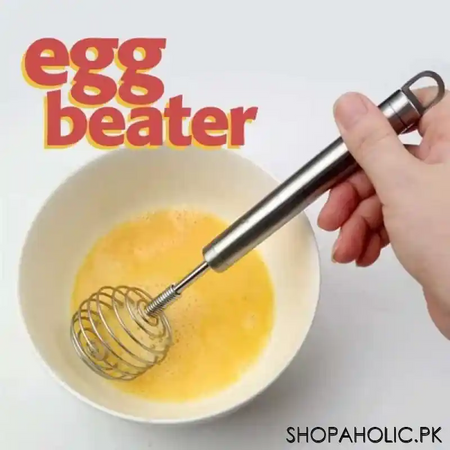 stainless steel manual egg beater main image