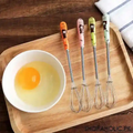 Stainless Steel Pencil Beater with Ceramic Handle