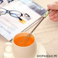 Stainless Steel Pencil Beater with Ceramic Handle