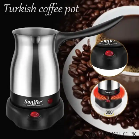 stainless steel portable electric coffee maker image5