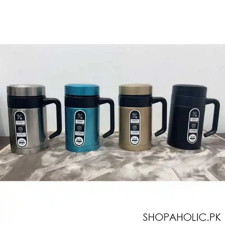 stainless steel warm & cold office mug 500ml image4