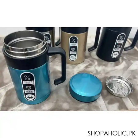 stainless steel warm & cold office mug 500ml image5