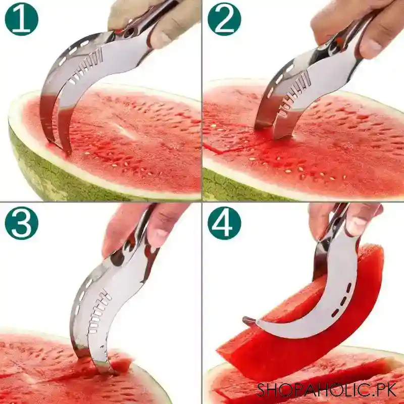 stainless steel watermelon slicer image3