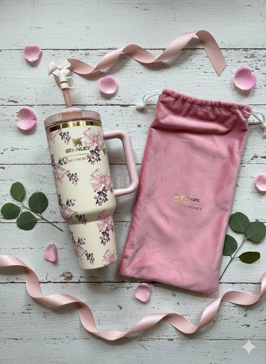 stanley x love shack fancy quencher with gift box main image