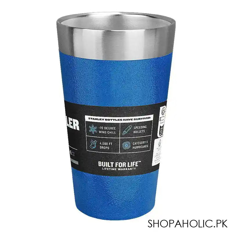 Stanley Adventure Series The Stacking Beer Pint, 0.47 Liter, Hammertone Lake, 10-02282-249 - Image 2