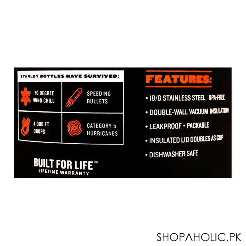 Stanley Classic Series Legendary Classic Food Jar 0.7 Litre, Hammertone Green, 10-07936-003 - Image 2