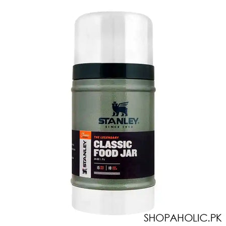 Stanley Classic Series Legendary Classic Food Jar 0.7 Litre, Hammertone Green, 10-07936-003 - Main Image