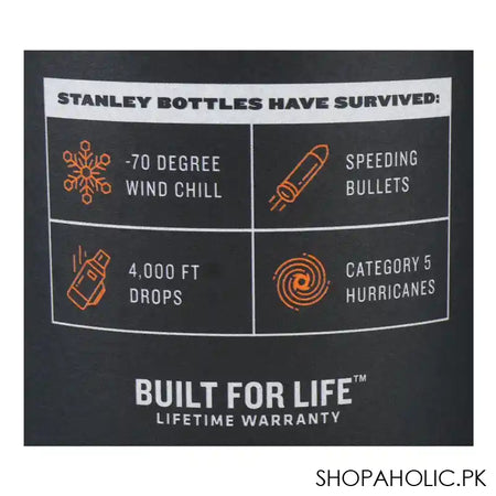 Stanley Classic Series Legendary Food Jar, 24 Hours Hot/Cold, 0.94 Liter, Hammertone Green, 10-0793-003 - Image 3