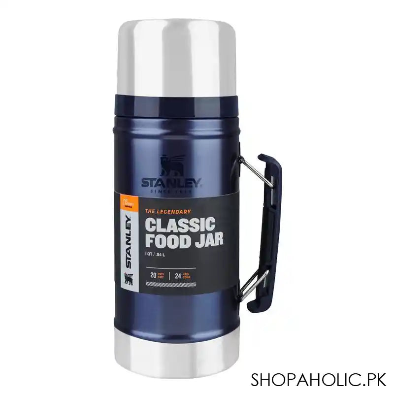 Stanley Classic Series Legendary Food Jar, 24 Hours Hot/Cold, 0.94 Liter, Nightfall, 10-0793-019 - Main Image