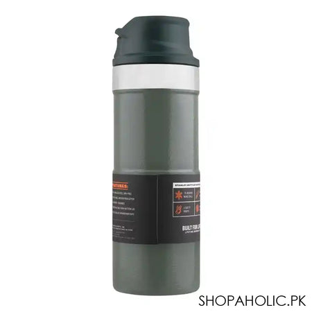 Stanley Classic Series The Trigger-Action Insulated Travel Mug, 0.35 Liter, Hammertone Green, 10-09848-006 - Image 3