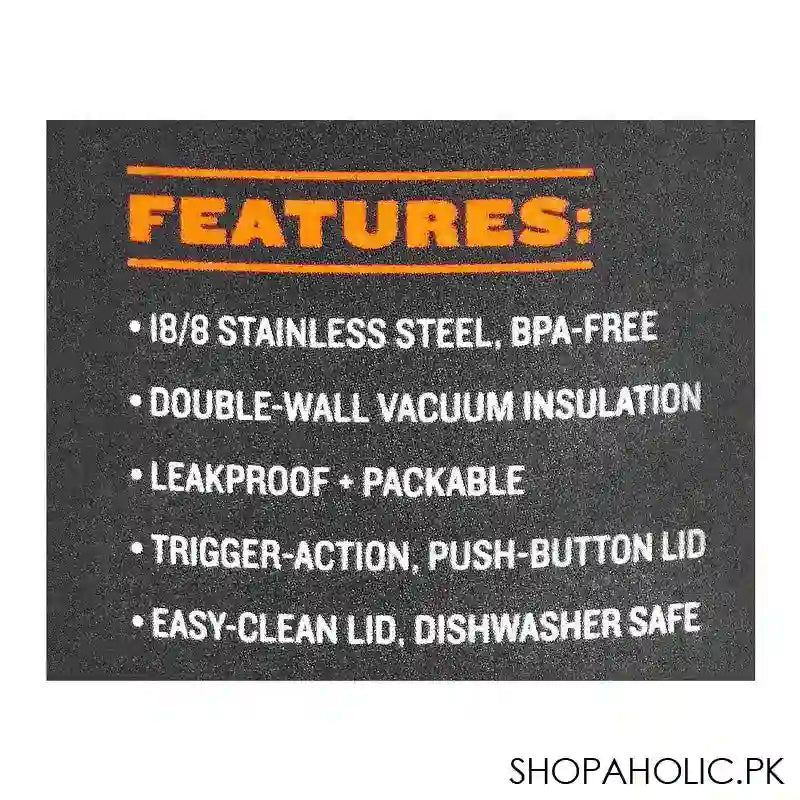 Stanley Classic Series The Trigger Action Insulated Travel Mug, 0.35 Liter, Hammertone Lake, 10-09848-051 - Image 3