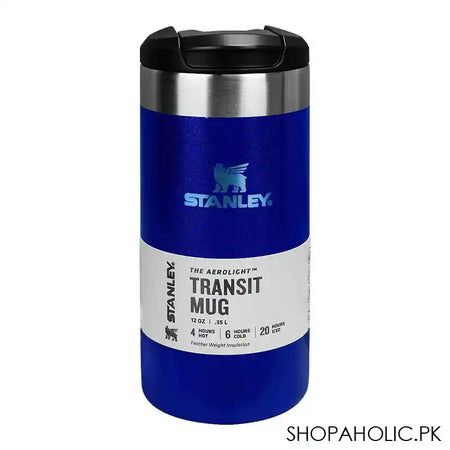 Stanley The Aerolight Insulated Transit Mug, 0.35 Liter, Royal Blue Metallic, 10-10788-074 - Main Image
