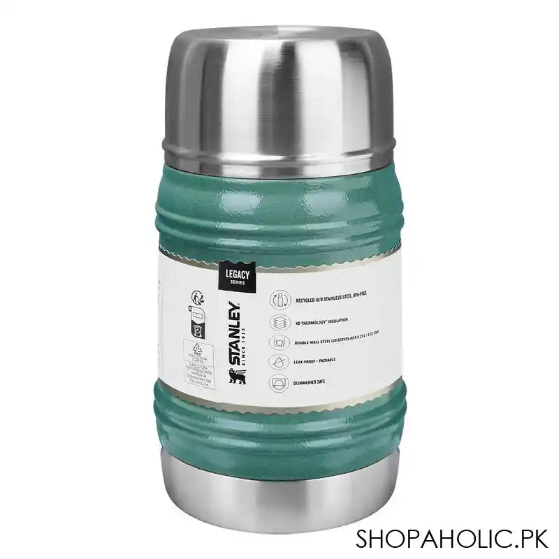 Stanley The Artisan Thermal Food Jar, 0.5 Liter, Hammertone Green, 10-11426-004 - Image 2