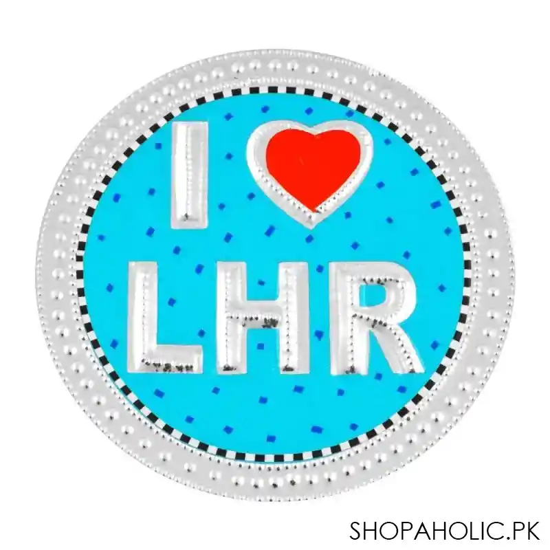 star shine truck art, i love lhr metal coaster, mtm05 main image