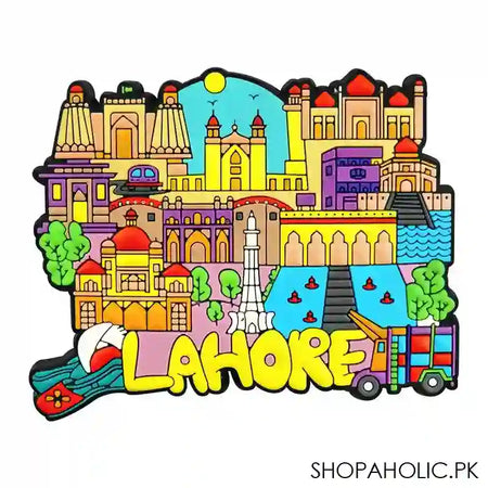 Star Shine Truck Art, Lahore Rubber Magnet, RMG02 - Main Image