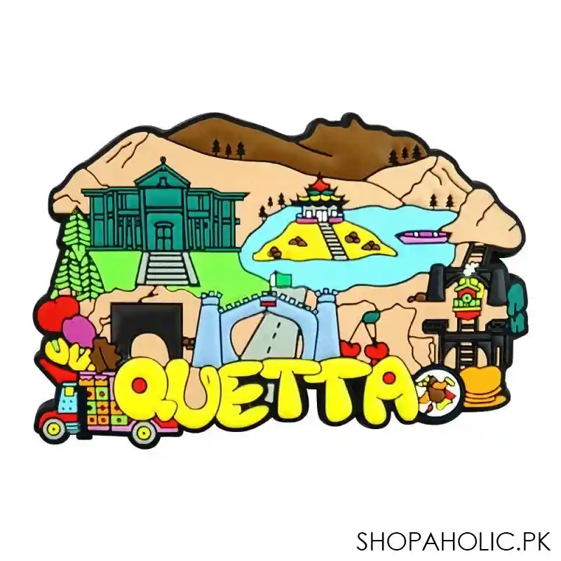 star shine truck art, quetta rubber magnet, rmg05 main image
