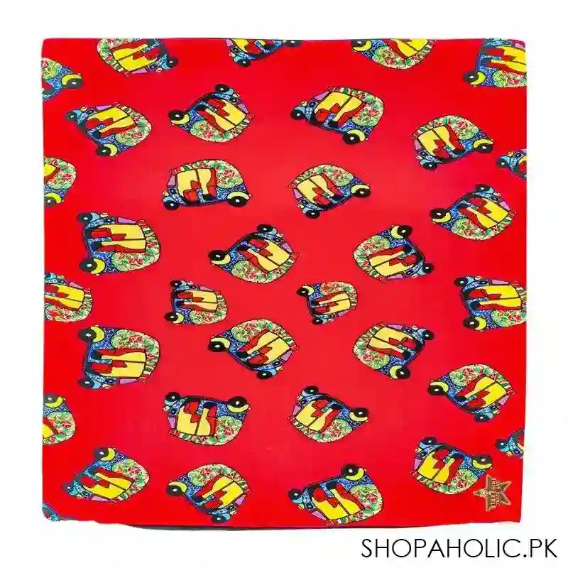 star shine truck art, rickshay pink cushion cover without filling, cco004 main image