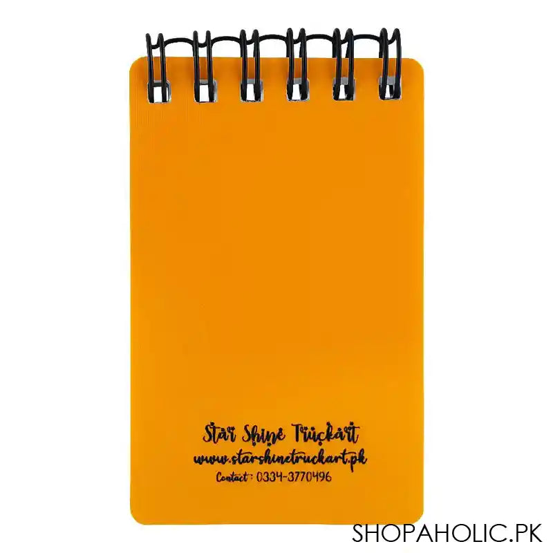 Star Shine Truck Art Sahab Ka Mood Pocket Size Notepad - Image 2