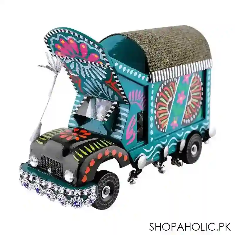 star shine truck art small truck miniatures, green main image
