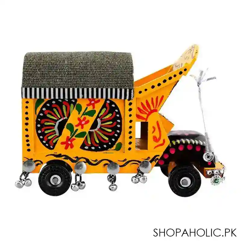 star shine truck art small truck miniatures, yellow image2