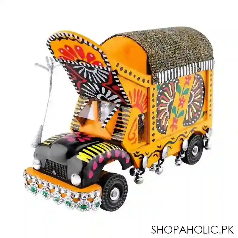 star shine truck art small truck miniatures, yellow main image